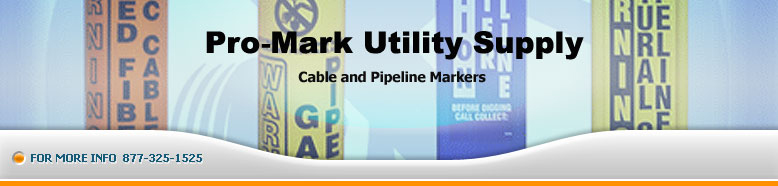 dome markers, cable markers